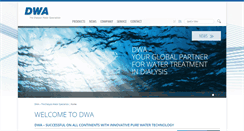 Desktop Screenshot of dwa-online.com